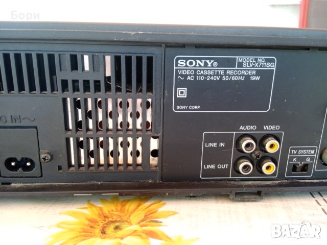 SONY  SLV X 711 Видео, снимка 10 - Плейъри, домашно кино, прожектори - 41281191