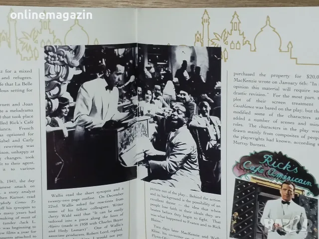 Видеокасета колекционерско издание " CASABLANCA " VHS, снимка 11 - Други жанрове - 55972478