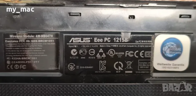 ASUS Eee PC 1215B, снимка 5 - Части за лаптопи - 55825526