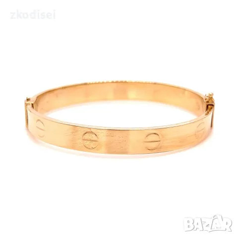 Златна дамска гривна Cartier 9,31гр. 14кр. проба:585 модел:42530-3, снимка 2 - Гривни - 55751700