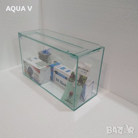 Аквариум 7 литра - оборудван, снимка 2 - Аквариуми - 39792067