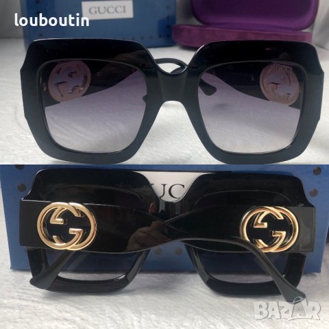 Gucci 2023 дамски слънчеви очила два цвята , снимка 2 - Слънчеви и диоптрични очила - 40780932