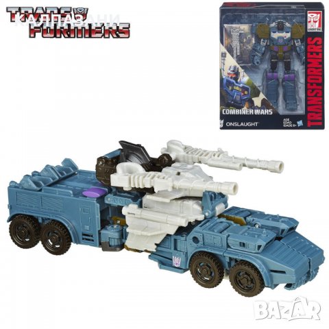 Transformers GENERATIONS VOYAGER - Трансформър Onslaught B0975, снимка 3 - Фигурки - 36023611