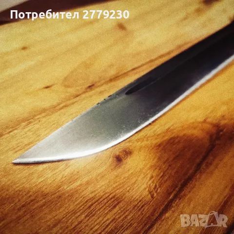 Касапски нож ръчна изработка на Габровски майстор Нов!, снимка 11 - Ножове - 49967164