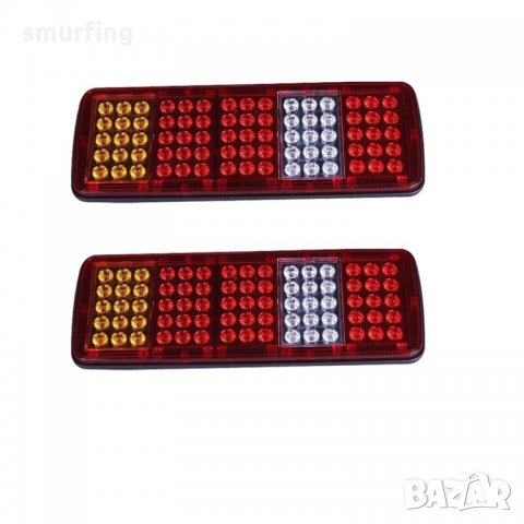 КОМПЛЕКТ ДИОДНИ СТОПОВЕ СЪС 5 СВЕТЛИНИ 12 ВОЛТА