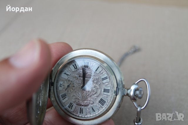 Рядък модел джобен часовник ''Мълния'', снимка 7 - Антикварни и старинни предмети - 41877313