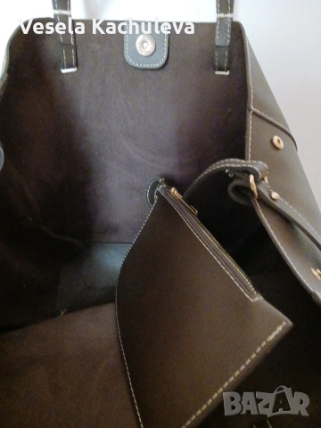 Продавам нова, луксозна, шоколадово кафява чанта , снимка 4 - Чанти - 51927004