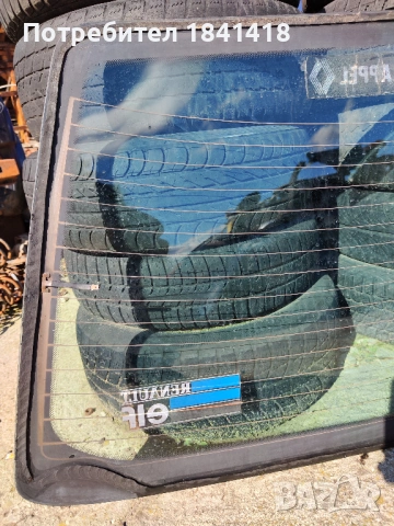 Задно стъкло Рено 19 Шамад, снимка 5 - Части - 53623676