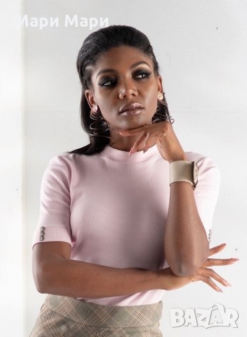 3/4 ръкав рипсена блуза