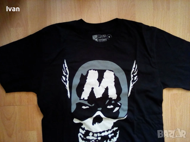 Оригинална тениска Misfits x ComicCon Superfiend, снимка 3 - Тениски - 53179456