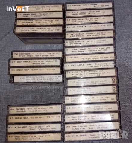 Аудио касети с рок музика, снимка 4 - Аудио касети - 53174134