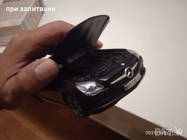 Mercedes CLK GTR 1:26 и Mercedes SLK 1:24, Maisto, Lamborgini Sesto Elemento, Motormax 1:24 , снимка 12 - Колекции - 51686201