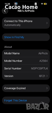 Оригинални AirPods 3 с кутия и бележка от Технополис , снимка 8 - Безжични слушалки - 53810034