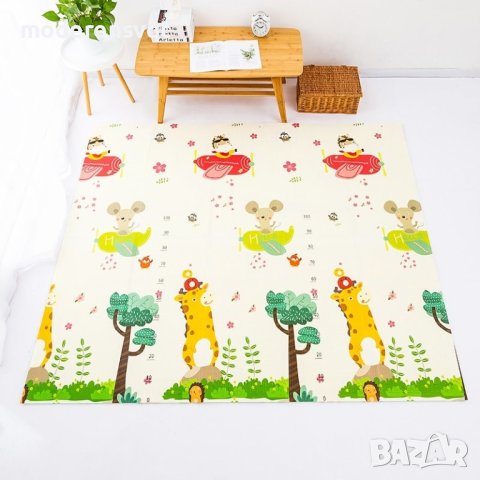 Двустранно сгъваемо термоустойчиво килимче за игра, снимка 8 - Други - 42600242