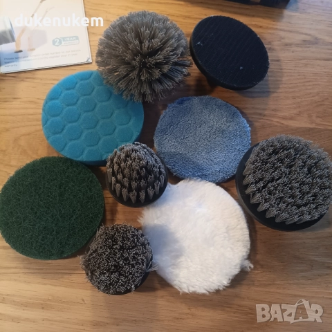 Електрическа четка за почистване 8 в 1, телескопична дръжка, снимка 10 - Други стоки за дома - 52638187