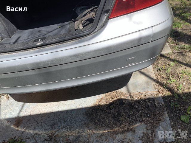 Задна броня, комплект с лайсните за мерцедес купе W203-седан, снимка 2 - Части - 40957129