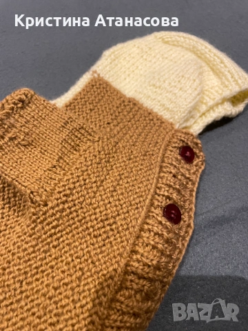 Кучешко плетено палто за малко куче, снимка 4 - За кучета - 53728452