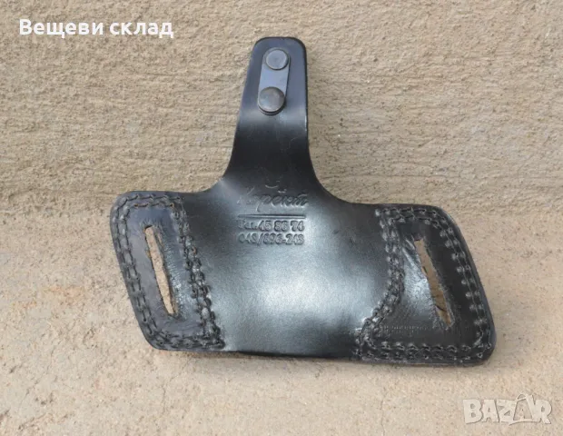 МВР кожен кобур за пистолет Макаров , снимка 2 - Бойно оръжие - 49936586