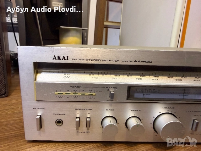 AKAI Stereo Receiver AA-R30 Electric Co., снимка 3 - Ресийвъри, усилватели, смесителни пултове - 52503233