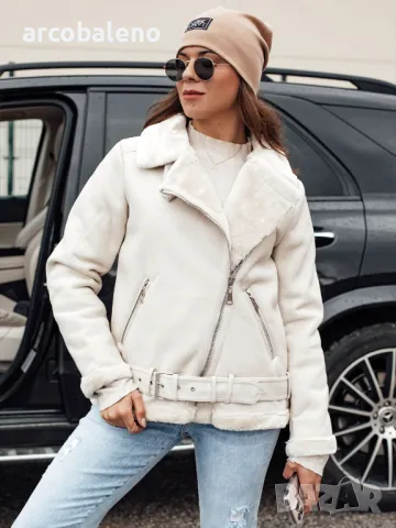 NORFDIMA Дамско кожено яке (кожух), 4цвята , снимка 11 - Якета - 47579984