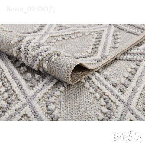 Килим в сиво 120х160см, снимка 2 - Килими - 41948364