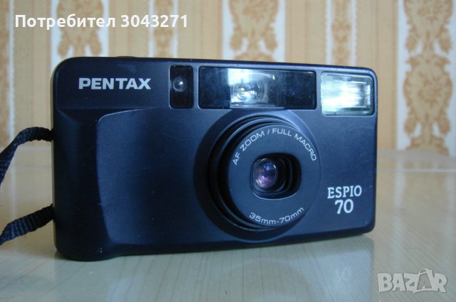 Pentax Espio 70 Черен N 8361907 , снимка 2 - Фотоапарати - 38656957