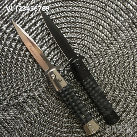 Полу-автоматичен нож 70х170 - Browning, тип стилето, снимка 6 - Ножове - 41378037
