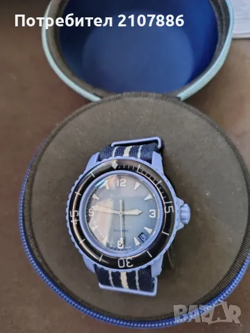 Часовник Swatch & Blancpain, снимка 2 - Луксозни - 50143580