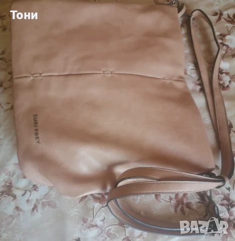 SURI FREY Оригинал Нова Кожена Дамска Чанта , снимка 3 - Чанти - 53729434