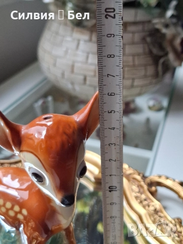 Vintage Goebel Малка лампа , снимка 11 - Настолни лампи - 51893461