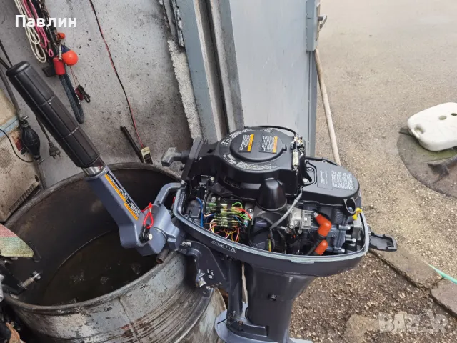 Мотор за Лодка-Извънбордови двигател, марка-Yamaha, модел-f8 , снимка 4 - Воден транспорт - 49702677