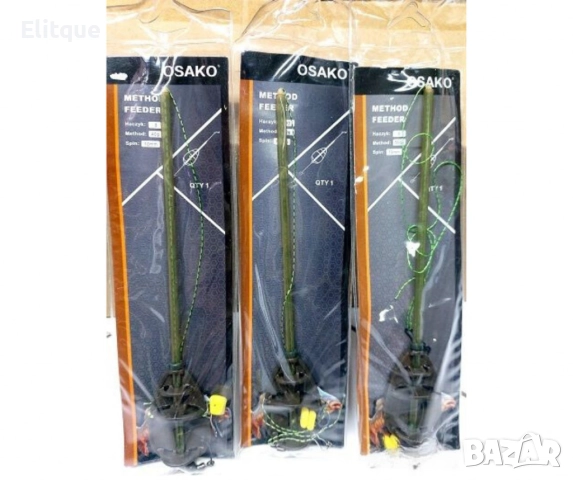 Комплект за метод фидер със тръбичка - 30g/40g/50g, снимка 3 - Други стоки за дома - 52852379