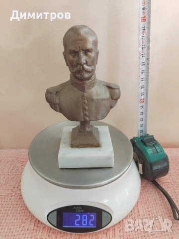 Бюст на императора на Русия Александър 2 (1855 – 1881), снимка 2 - Антикварни и старинни предмети - 52789213