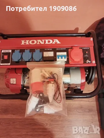 Генератор Honda - 3,5kw. Не е използван. Нов - 150 евро, снимка 3 - Генератори - 56009841