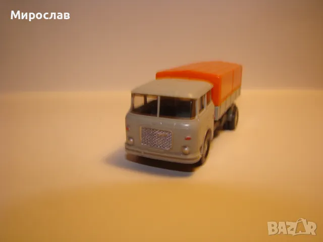 PERMOT H0 1/87 SKODA КАМИОН МОДЕЛ КОЛИЧКА ВЛЕКАЧ, снимка 3 - Колекции - 48521760