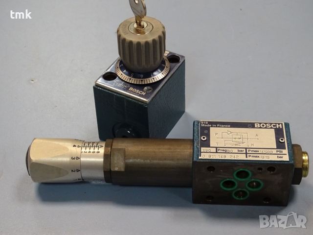 Хидравличен клапан BOSCH 0811332 pressure regulation valve, снимка 14 - Резервни части за машини - 36376546