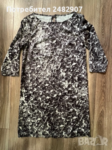 Дамска рокля/Туника - сатен, снимка 2 - Туники - 53642130