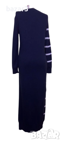 Semicouture рокля кашмир и вълна райе размер М, снимка 4 - Рокли - 53715758