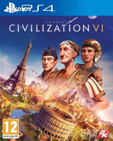 Sid Meier's Civilization VI PS4 (Съвместима с PS5), снимка 1 - Игри за PlayStation - 44202757