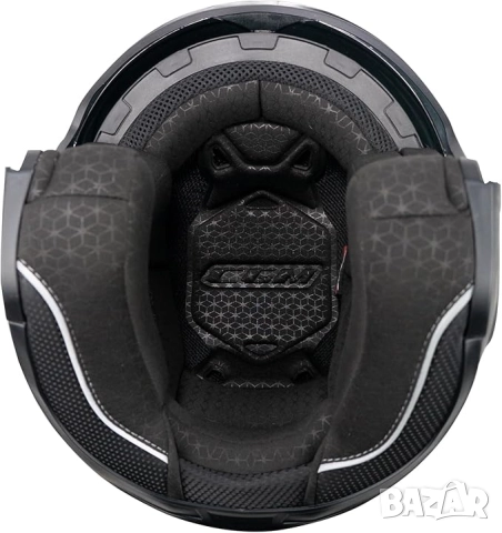 Отворена Каска за Мотор CGM 160A JAD MONO Jet Helmet Бяла, Open-Face МОТО, S Размер + Слънчев Визьор, снимка 4 - Други - 52182922