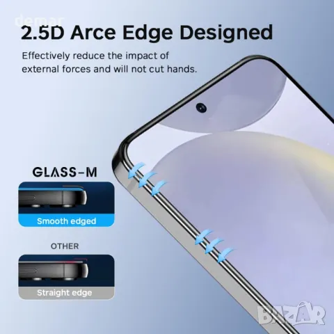 GLASS-M (2+2) протектор за екран+протектор за камера за Samsung Galaxy S24+/S24 Plus, снимка 7 - Фолия, протектори - 50032459