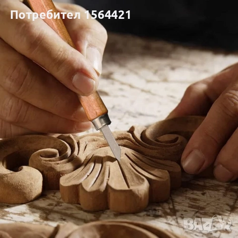 длето, длета за дърворезба, гравиране, занаяти, кожарски, 12 бр., снимка 3 - Инструменти за гравиране - 52119348