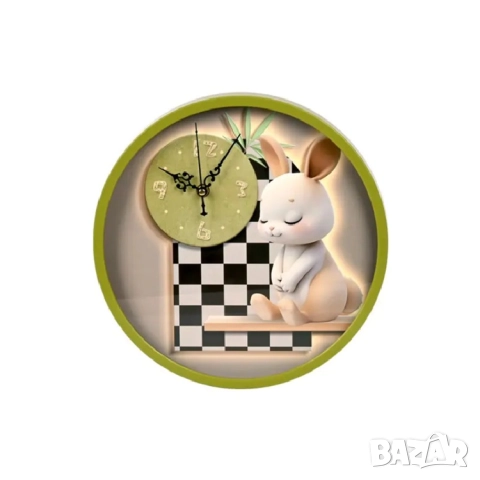 Стенен часовник Зайче