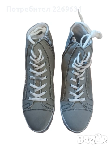 Нови кецове Ciaboо ръчна изработка на винтидж ефект 39, сертификат, 39, снимка 2 - Кецове - 53537786