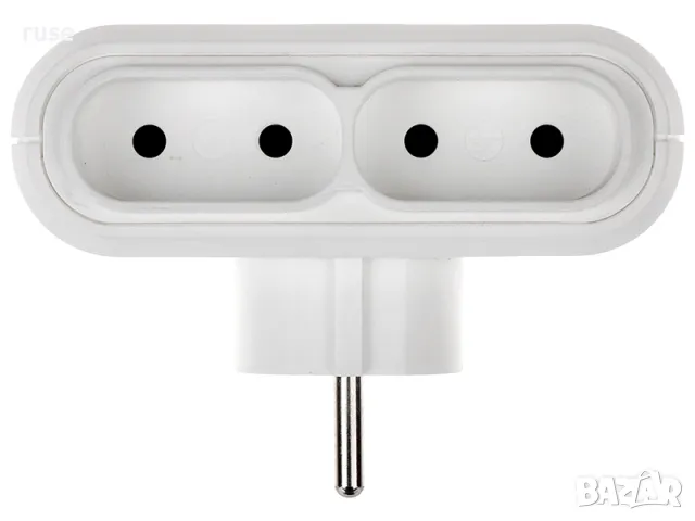 НОВИ! Разклонител плосък адаптер за контакт Legrand 4х2P, снимка 5 - Други инструменти - 47340044