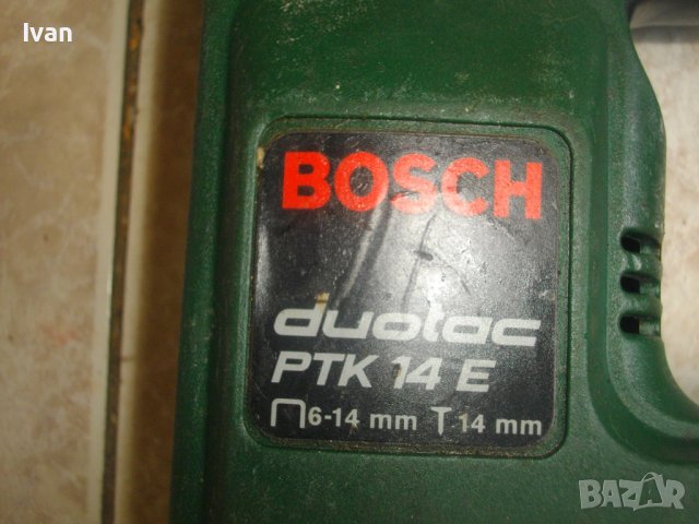 Комбиниран Ел.Такер-Бош-6-14мм-BOSCH PTK 14E-Швейцарски/ESCO 6-14/16mm-Професионален , снимка 6 - Други инструменти - 40885582