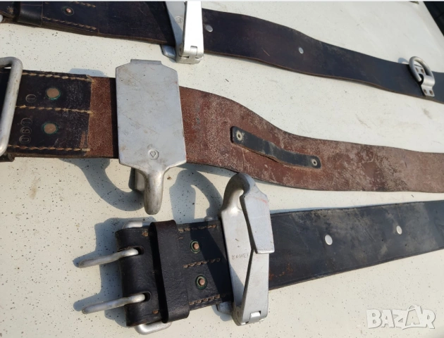 Кожени колани,пожарникарски, снимка 4 - Колани - 53606972