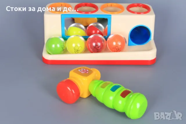 ✨Занимателен център с топчета, чукче, звукови и светлинни ефекти , снимка 1