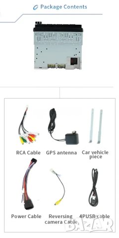 7" 1-DIN мултимедия с Android 12 и изваждащ се дисплей, RDS, 32GB ROM , 2GB RAM  , снимка 11 - Аксесоари и консумативи - 42692745