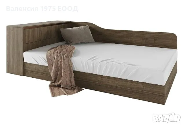 Легло персон и половина с ракла Сити 2002 сонома, орех или комбинация бяло/ арвен, снимка 2 - Спални и легла - 18797284